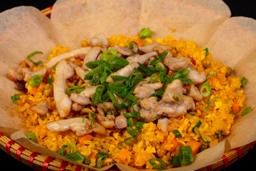 Fried rice with chicken