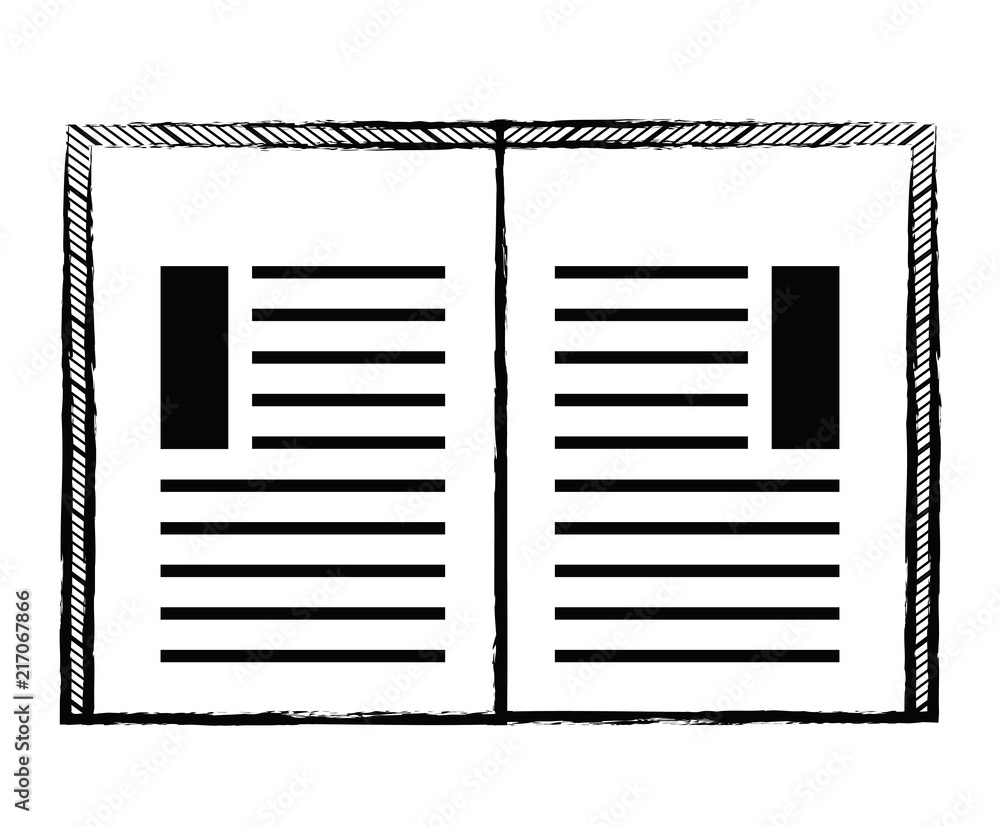 Poster open notebook icon