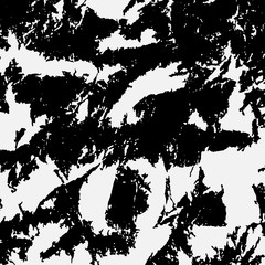 Grunge black with with possibility of overlay on white background. Distress texture for your design. Abstract vector pattern.
