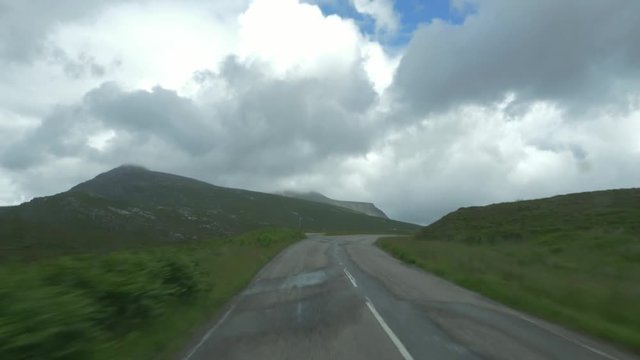 Drive Along Loch Assynt