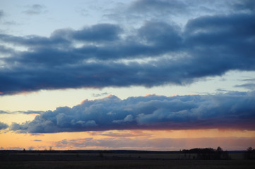 evening sky to insert into the photo