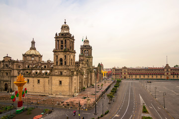 Naklejka premium Mexico City Metropolitan Cathedral