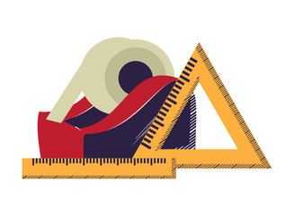 Obraz premium tape dispenser icon