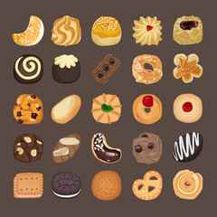 Various Delicious Cookies