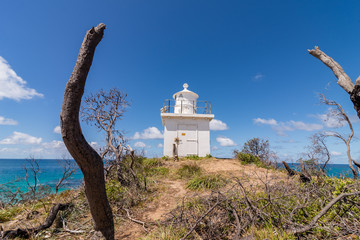 The Lighthouse on Moreton Island in Queensland Australia