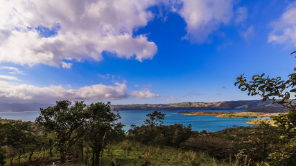 Tropical island view