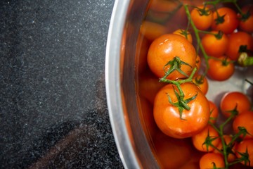 Colorful of fresh organic vegetables for cooking diet food. Fall harvest cornucopia.