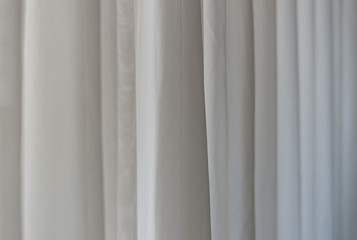 Obraz premium white curtain