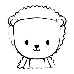 cute porcupine icon over white background, vector illustration