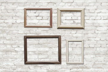 frames on wall