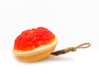 Soap solid , Spa organic healthy procedures.