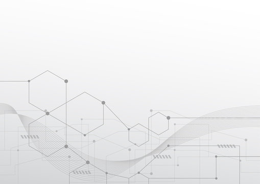 Abstract technology futuristic network. Internet connection, Sense of science and technology graphic design. Vector illustration
