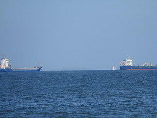 Schiff auf dem Meer