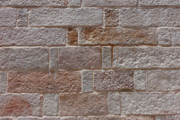 Beautiful abstarct brick wall steel background heritage.    