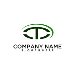 T letter logo design