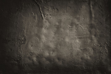 Obraz premium Hintergrund aus Gusseisen in herbstlichem braun mit Textfeld