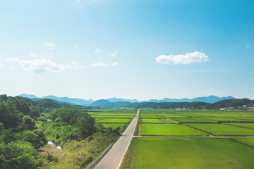 日本の田舎風景