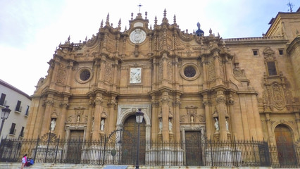 Guadix. Pueblo de las casas cueva en Granada, Andalucia, España