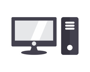 computer set laptop technology internet web gadget image vector icon logo