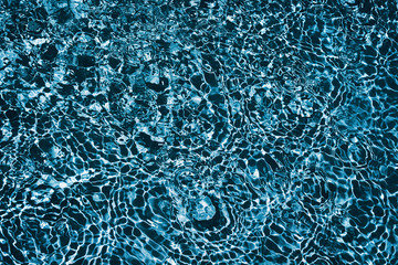 Abstract water texture is dark blue for design and background_