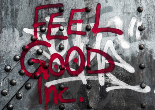 Feel good graffito