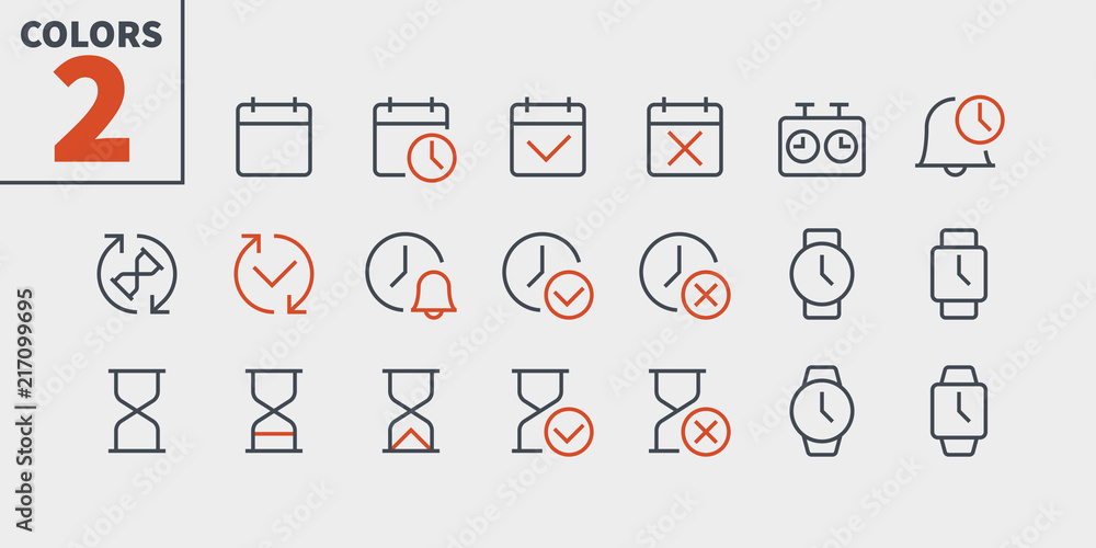 Poster time ui pixel perfect well-crafted vector thin line icons 48x48 ready for 24x24 grid for web graphic