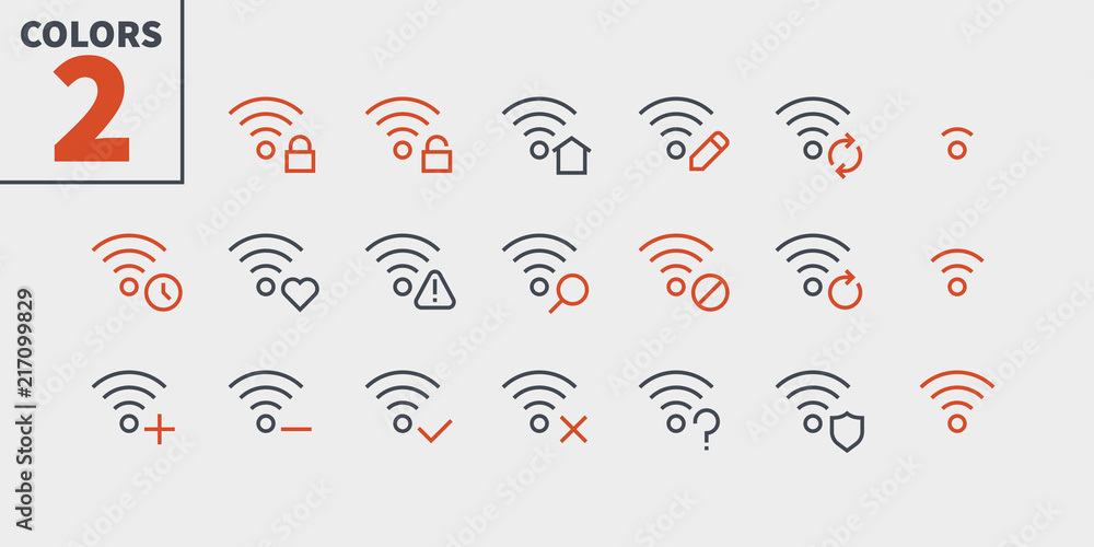 Poster network ui pixel perfect well-crafted vector thin line icons 48x48 ready for 24x24 grid with editabl