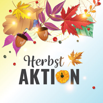 Herbstaktion.
