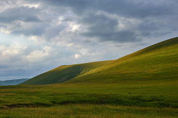 The Caucasus mountains in Russia