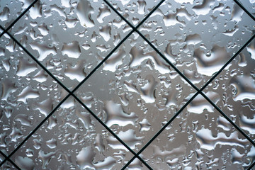 ガラスについた水滴