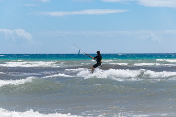 ragazzo con kite