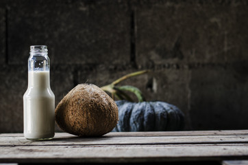 pumpkin in coconut milk Thai style dessert