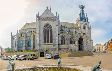 View at the Basilica of Saint Maternus in Namur - Belgium