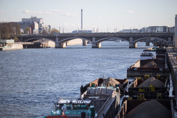Seine river bridges