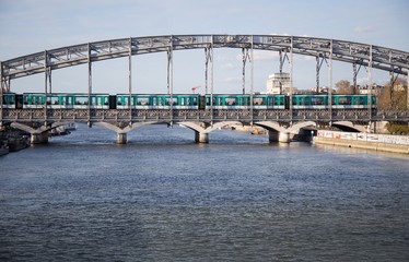 Seine river bridges