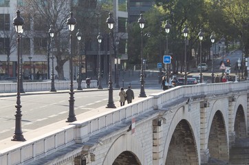 Seine river bridges