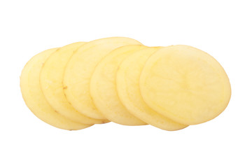 potato isolated on white background