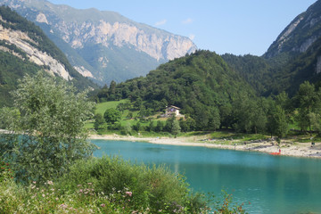 Lago di Tenno a Tenno Riva del Garda Trentino Italia