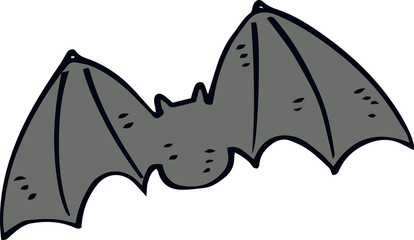 Halloween Illustration of Bat