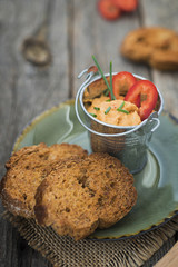 Bruscetti with pate