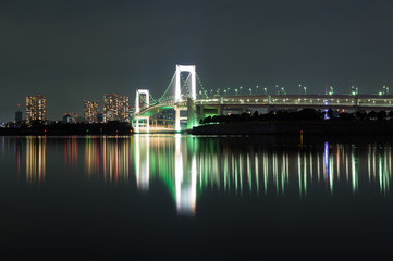 Fototapeta na wymiar 東京湾岸夜景