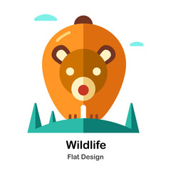 Wildlife Flat Icon