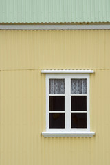 Window of a traditional icelandic house.