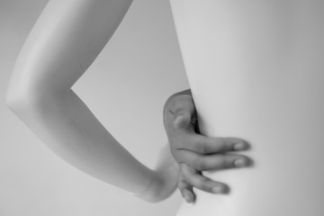 woman plastic mannequin