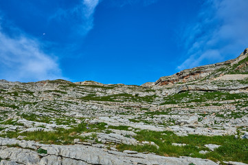 The Caucasus mountains in Russia
