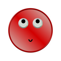 Emoji, erstaunt, nachdenklich, überrascht