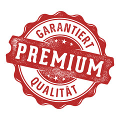 Garantiert Premium Qualität Stempel - obrazy, fototapety, plakaty