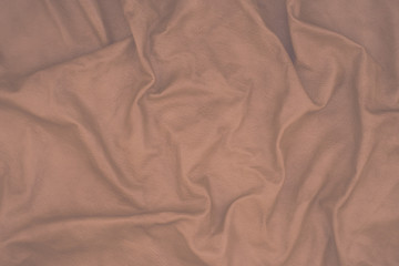 Natural brown leather texture.