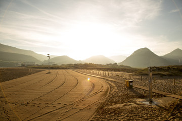 Early morning walk in Spain