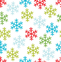 festive snowflake pattern